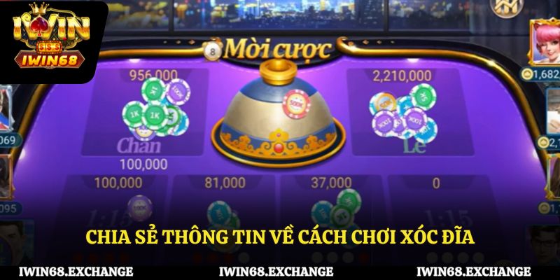 Chia sẻ thông tin về cách chơi xóc đĩa