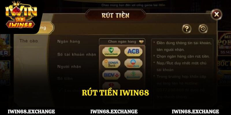 Rút tiền đơn giản